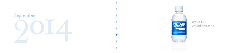 September,2014 ポカリスエット 250mlペットボトル